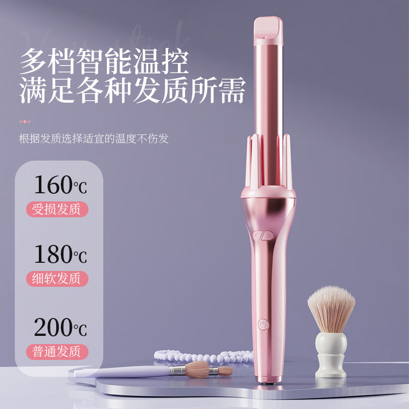 Egg Roll Curling Iron, Fully Automatic Dormitory Curling Artifact, Negative Ion Hair Care, Electric Rotating Automatic Curling Iron, Cross-border