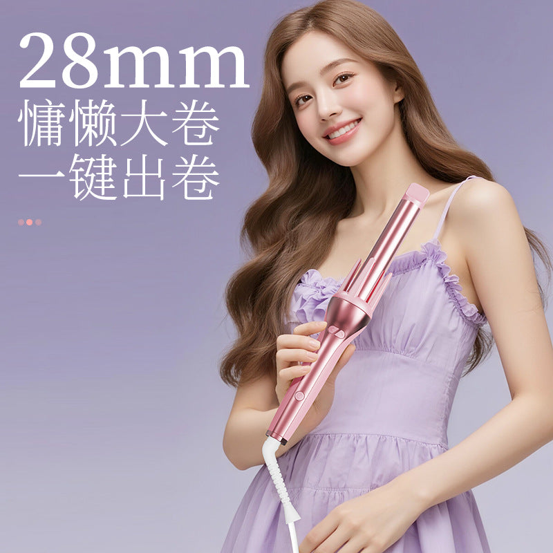 Egg Roll Curling Iron, Fully Automatic Dormitory Curling Artifact, Negative Ion Hair Care, Electric Rotating Automatic Curling Iron, Cross-border